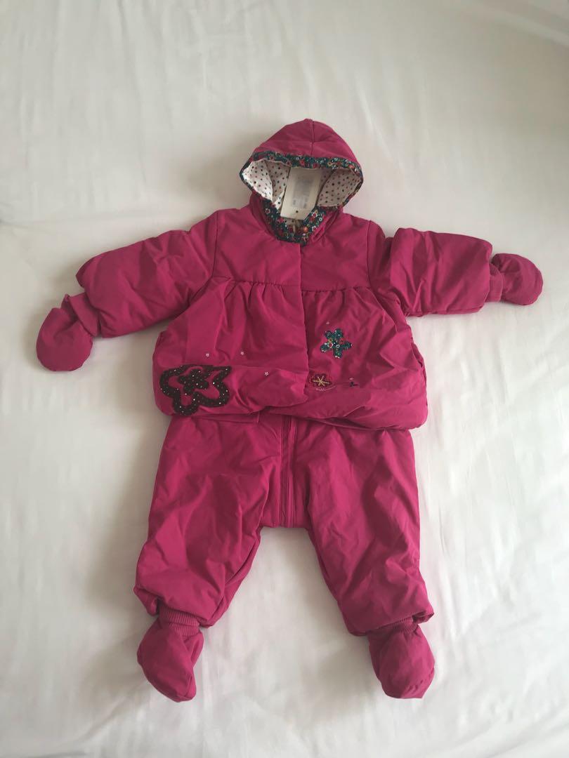 Bn Baby Girl Winter Suit Babies Kids Girls Apparel 1 To 3