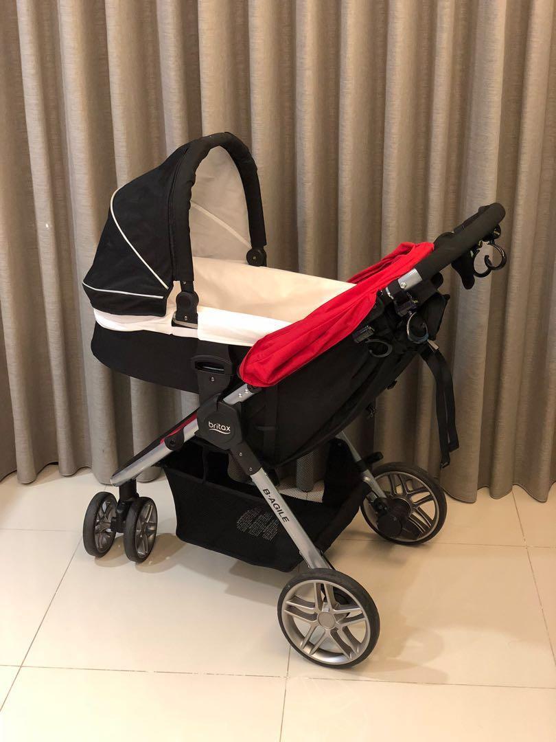 Britax b agile bassinet hot sale