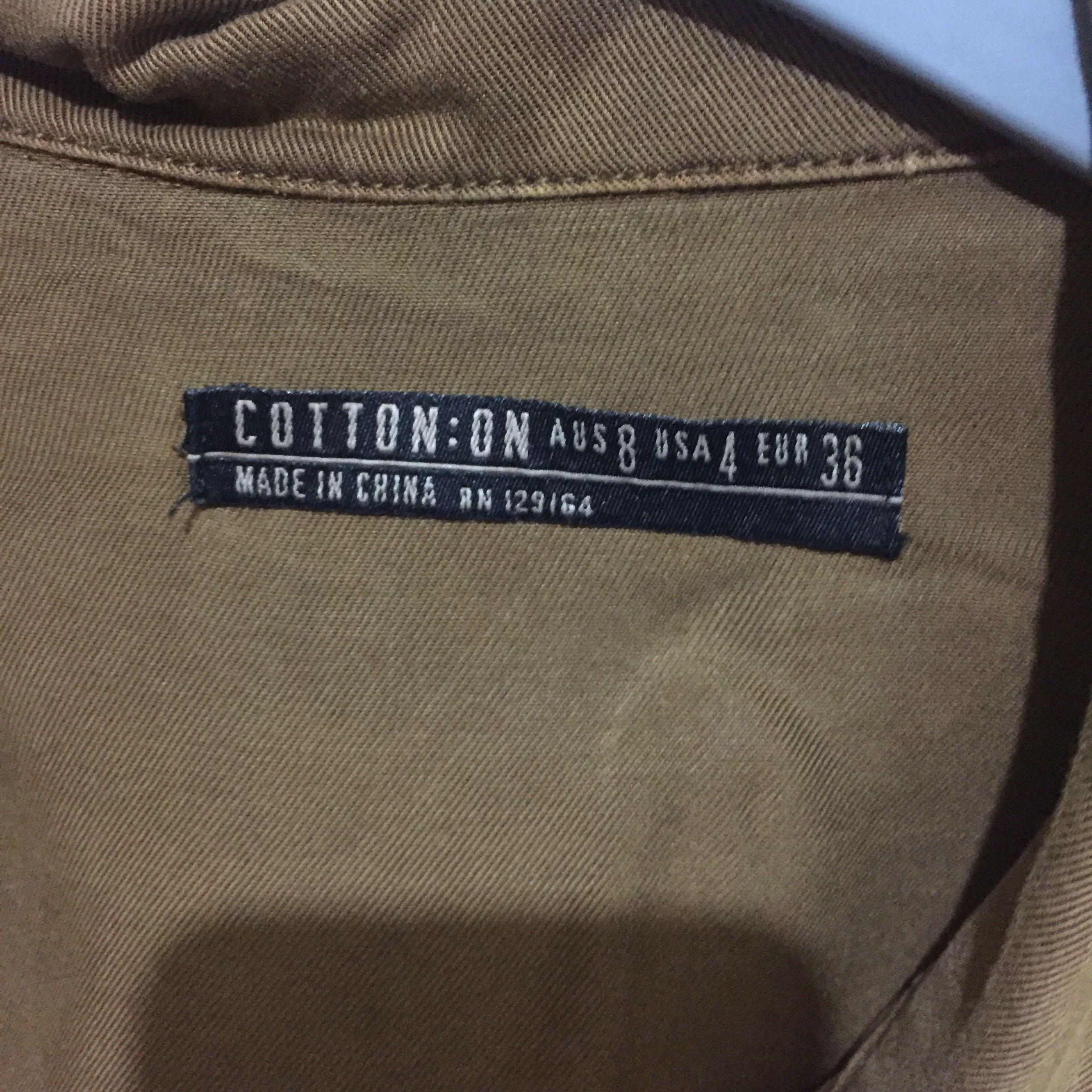 Brown Parka (Cotton On) (Category: Coats, Jackets and Outerwear) located in Taguig. Submitted by prfrialde (Listing ID 192671630, Image 3). Description: .
