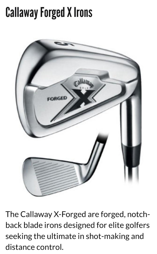 callaway x forged 2009