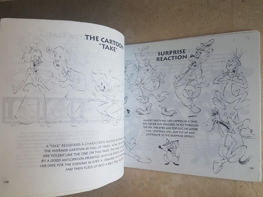 Cartoon Animation Reference Book, Hobbies & Toys, Books & Magazines, Comics  & Manga on Carousell