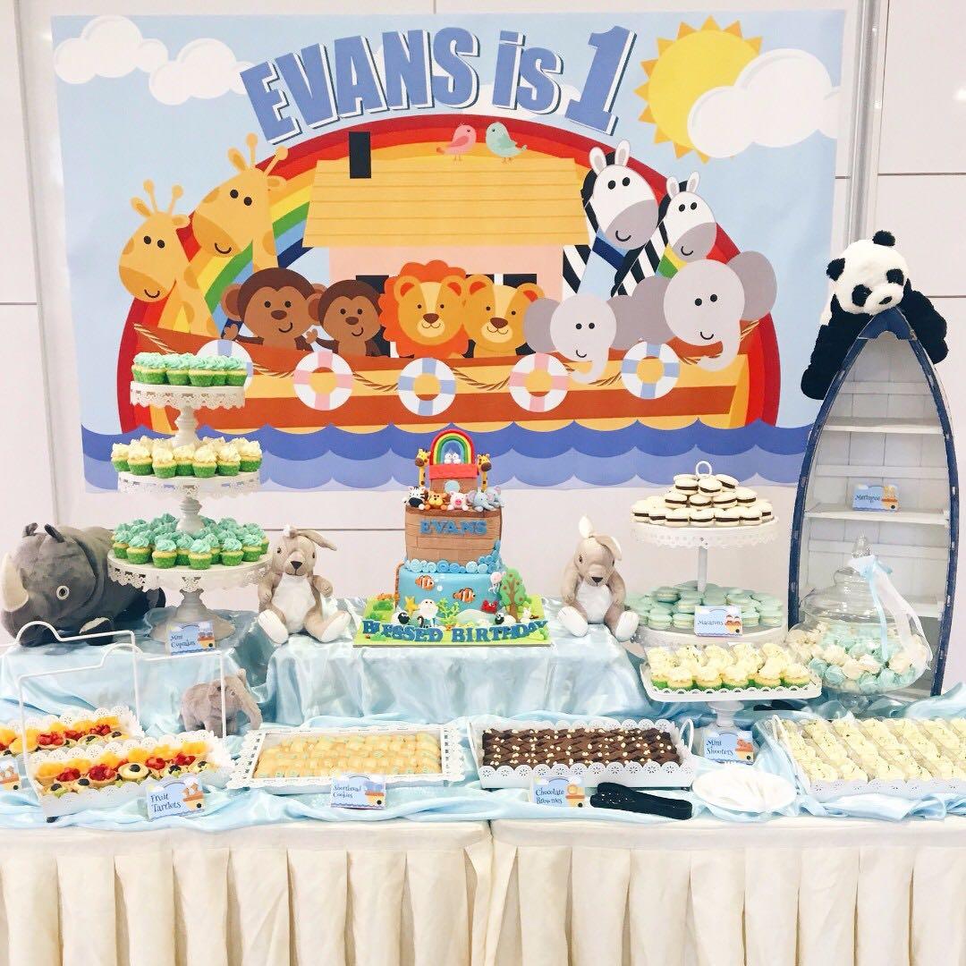 Dessert Table Noah S Ark Customized Personalized Food Drinks