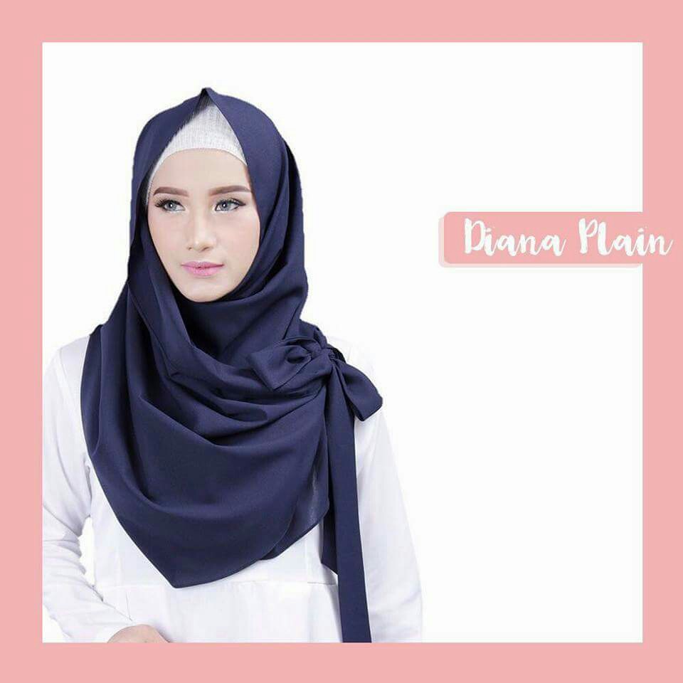 Diana Plain Shawl Hijab Tudung Muslimah Womens Fashion Muslimah