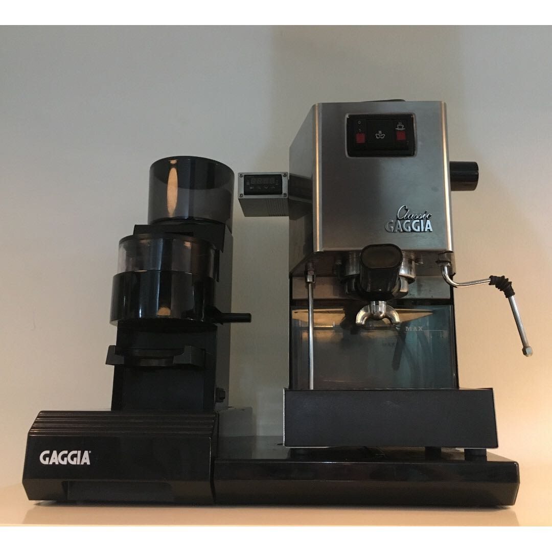 Gaggia Classic espresso machine with Auber PID control kit and steam