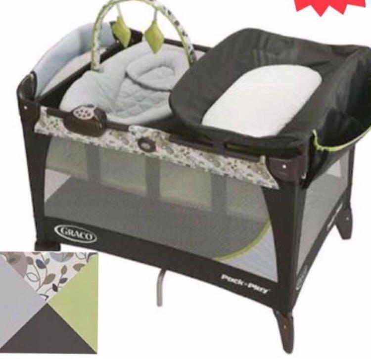 Graco Pack n Play Playard with Newborn Napper Station LX