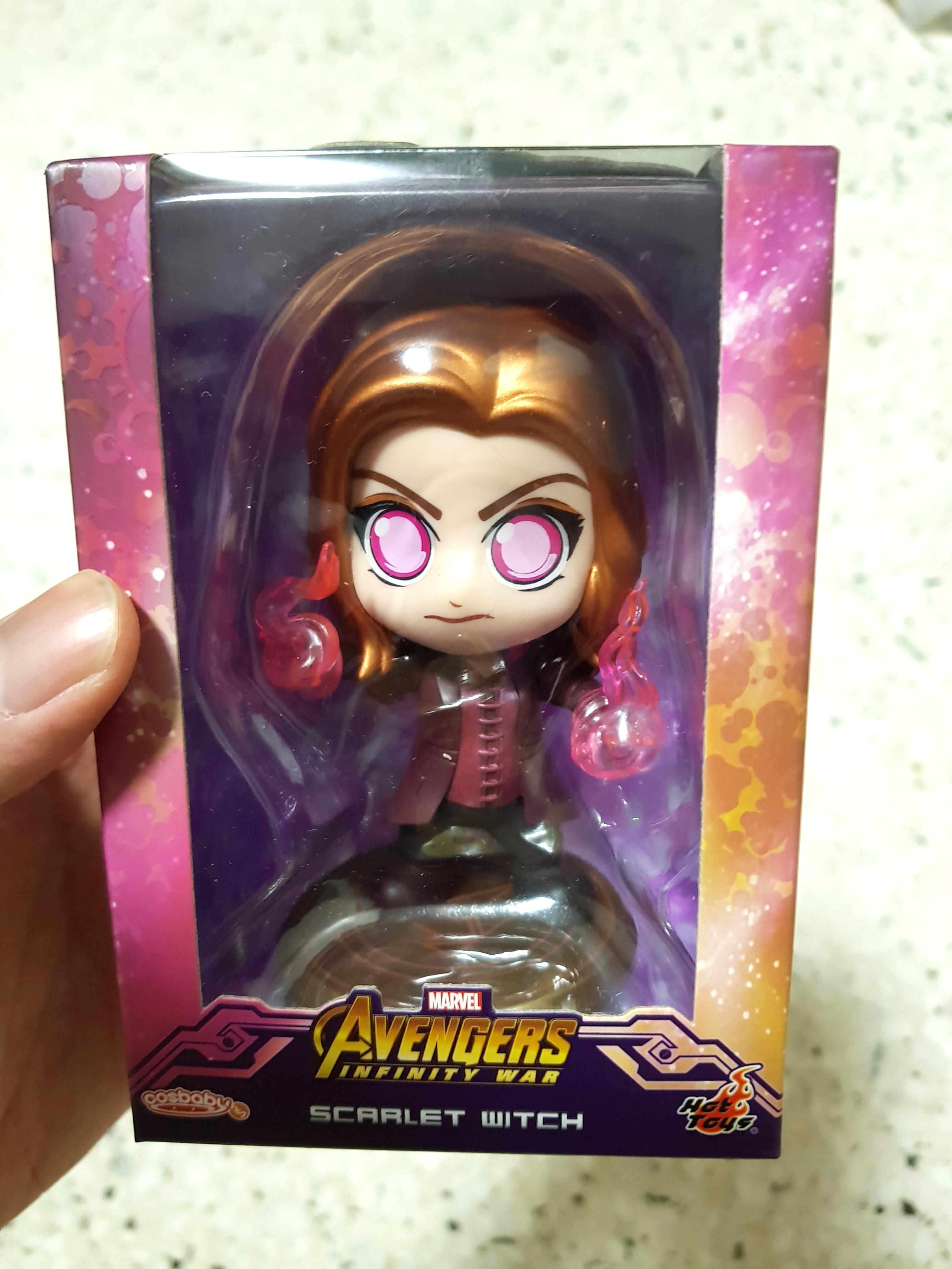 hot toys Cosbaby Marvel Avengers Infinity War Scarlet Witch 