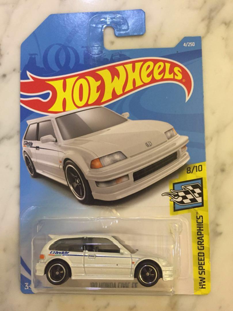 Hot wheels 90 honda cheap civic ef treasure hunt