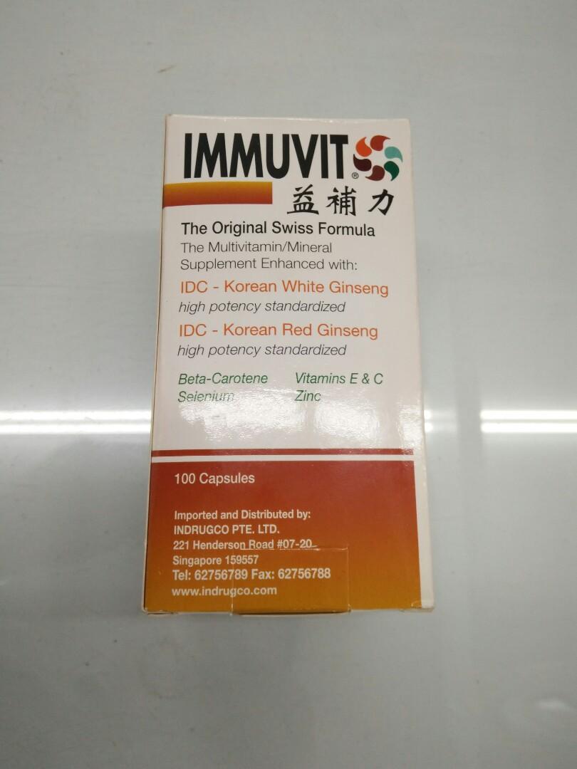 Immuvit Multivitamin Ori 82 Everything Else On Carousell
