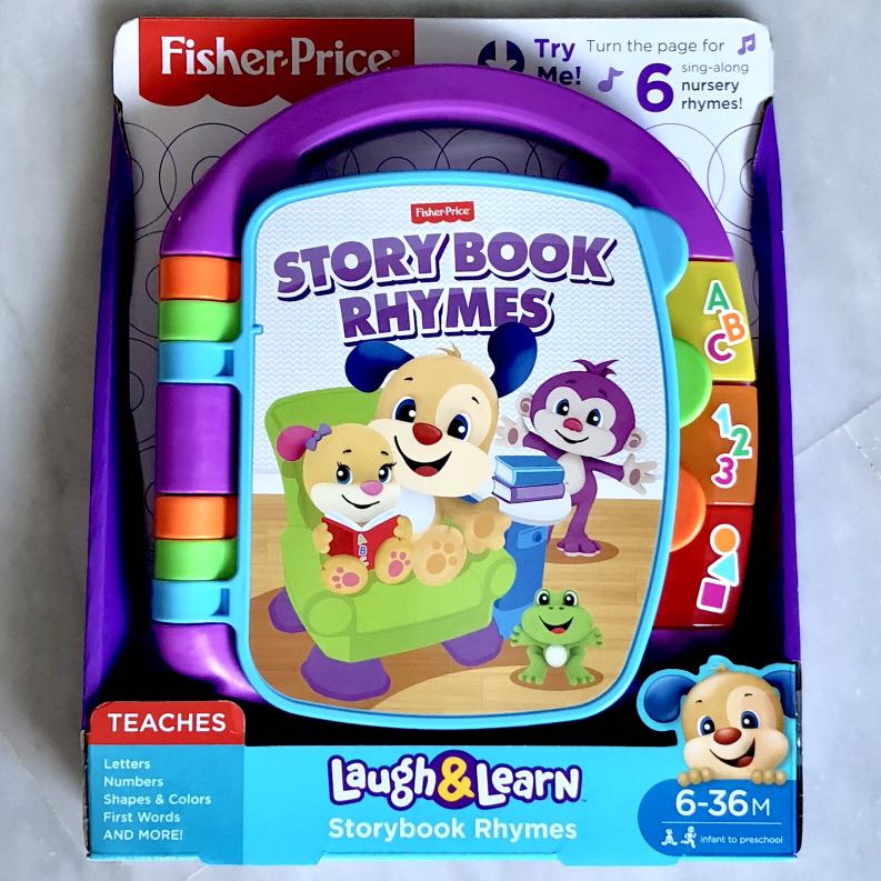 fisher price laugh and learn storybook rhymes