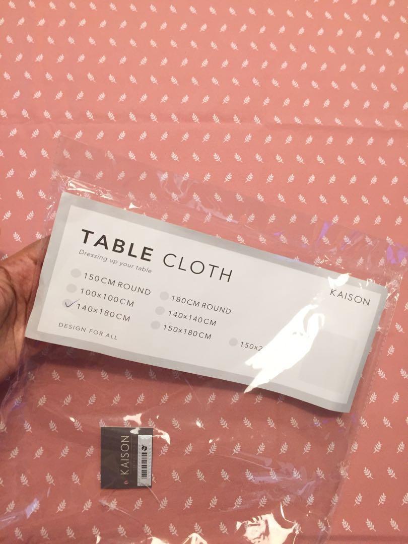 KAISON Table Cloth (Alas meja), Furniture & Home Living, Home Decor