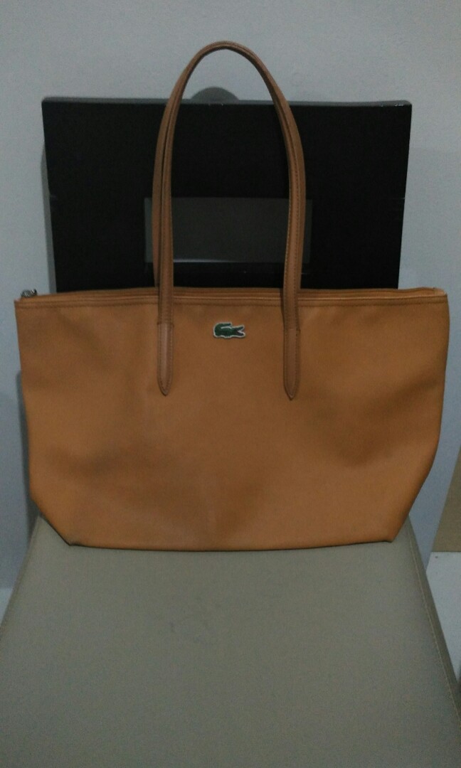 lacoste large tote bag