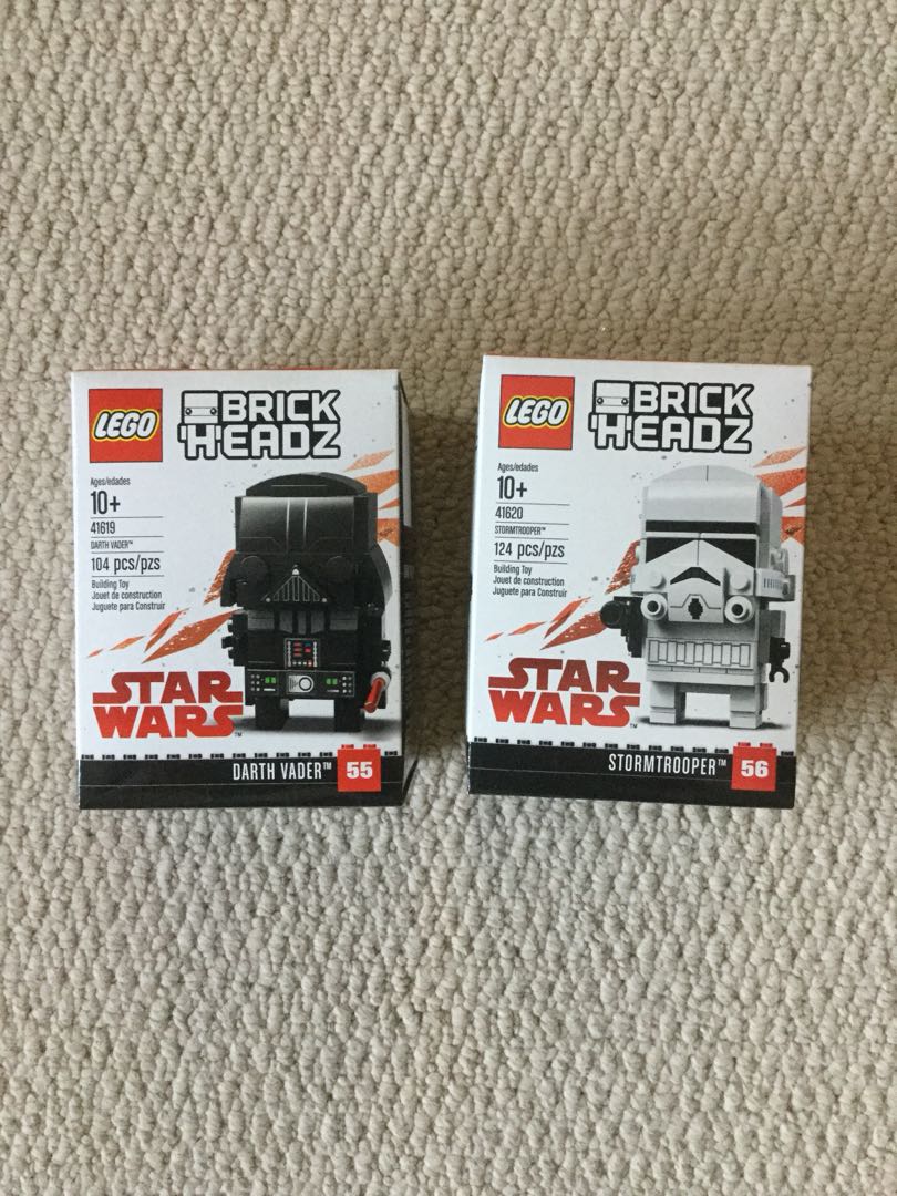 lego star wars brickheadz darth vader