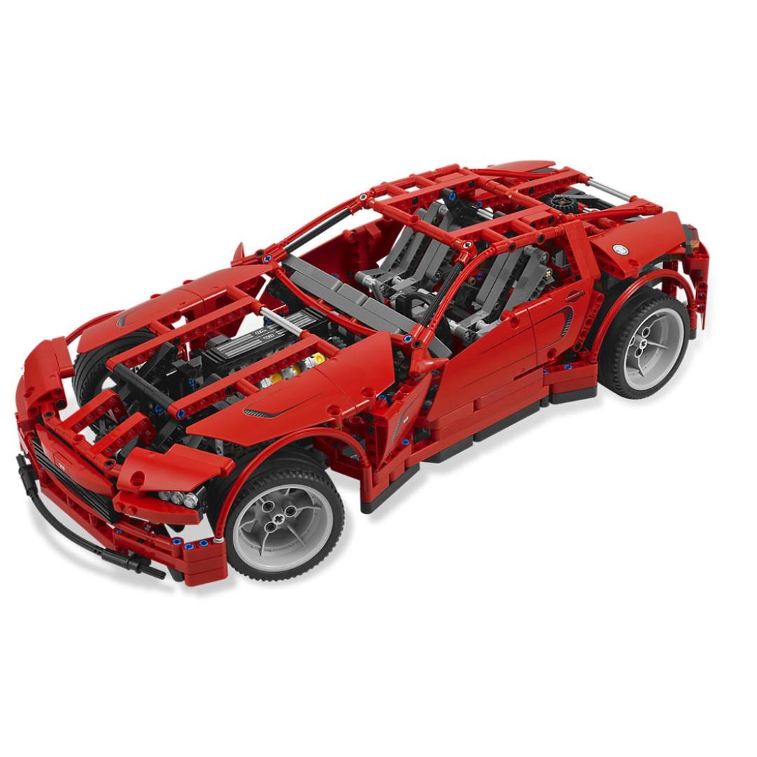 red car lego