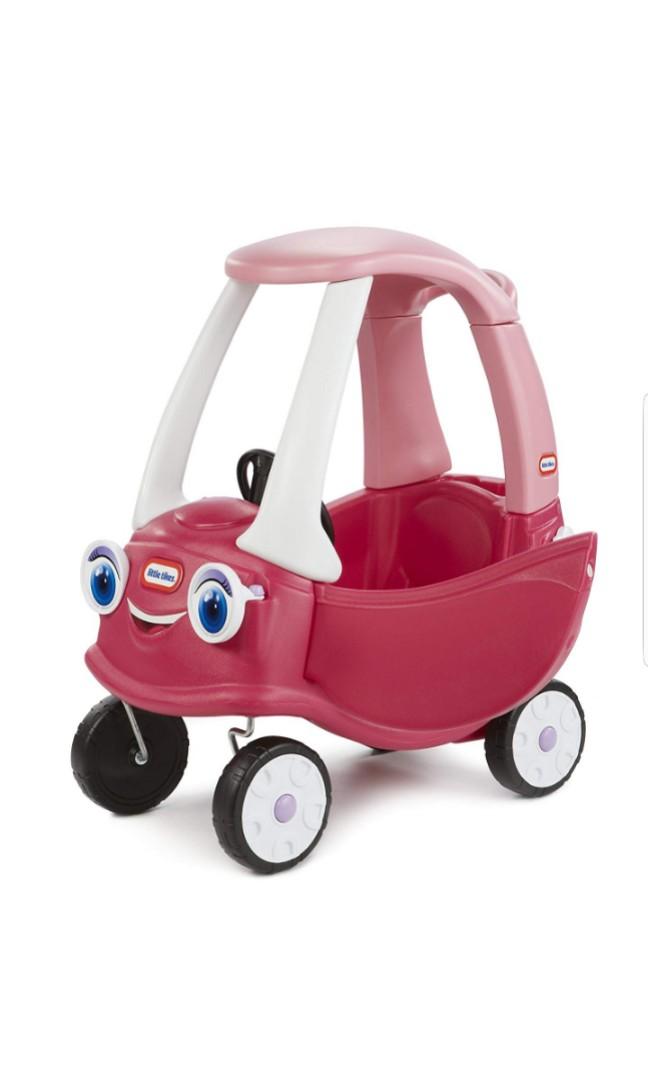 pink cozy coupe car