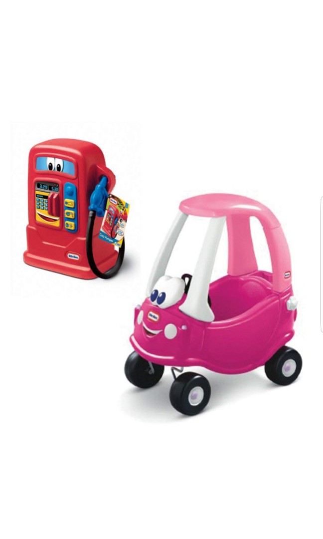 little tikes petrol pump pink