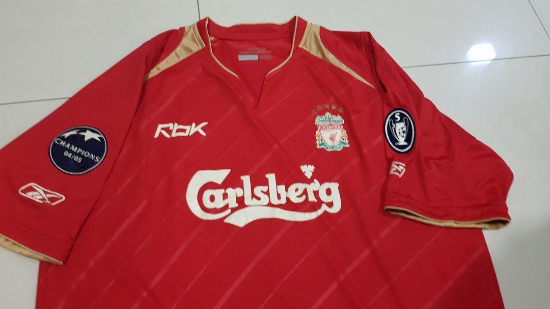 liverpool 2005 champions league jersey