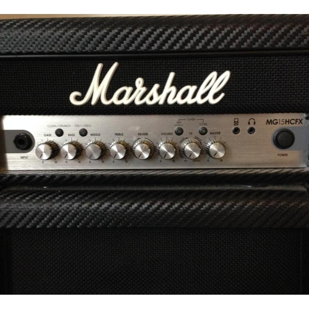 Marshall MG15 HCFX Mini Stack, Hobbies & Toys, Music & Media, Music