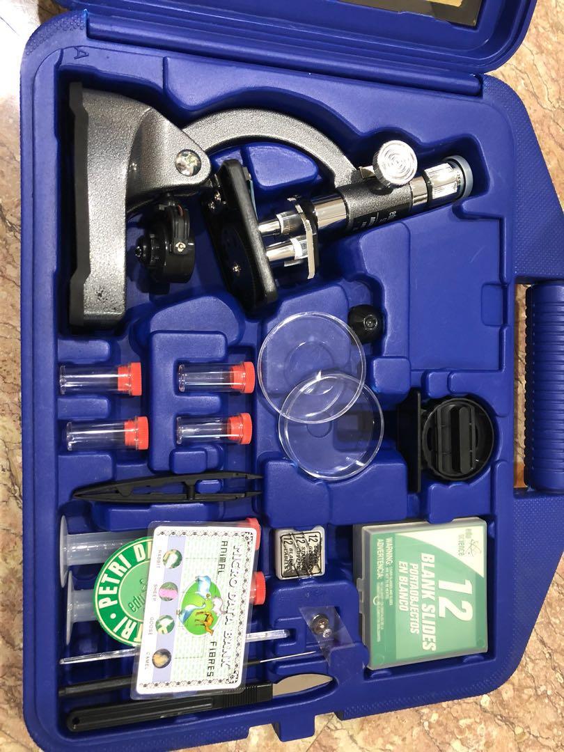 Microscope Lab (Category: Educational & Learning Toys) located in Singapore. Submitted by irenep123 (Listing ID 192658731, Image 2). Description: Education science experiment toys .