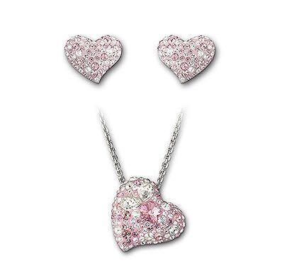 Swarovski Alana Clear Crystal Heart Pendant