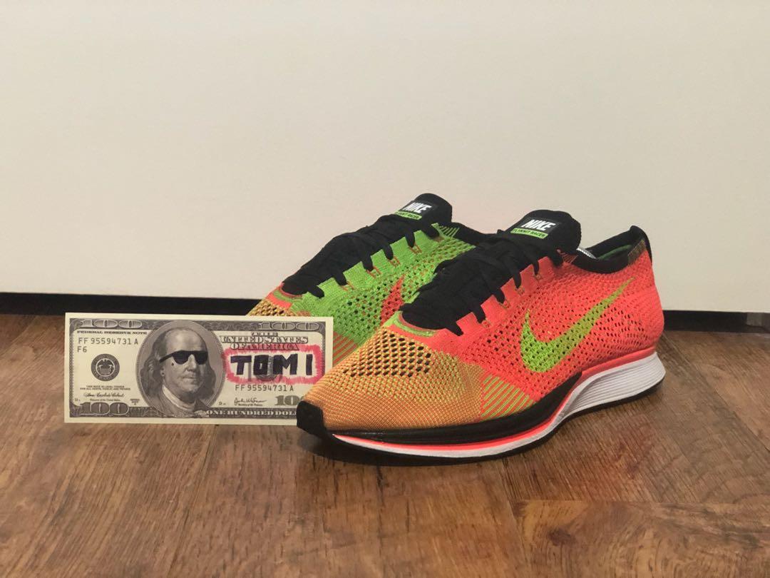 nike flyknit racer hyper punch