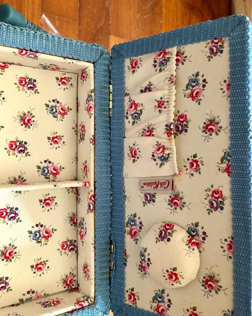 Original Cath Kidston Sewing Basket, Hobbies & Toys, Stationery & Craft
