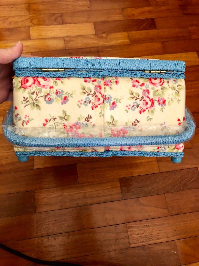 Original Cath Kidston Sewing Basket, Hobbies & Toys, Stationery & Craft