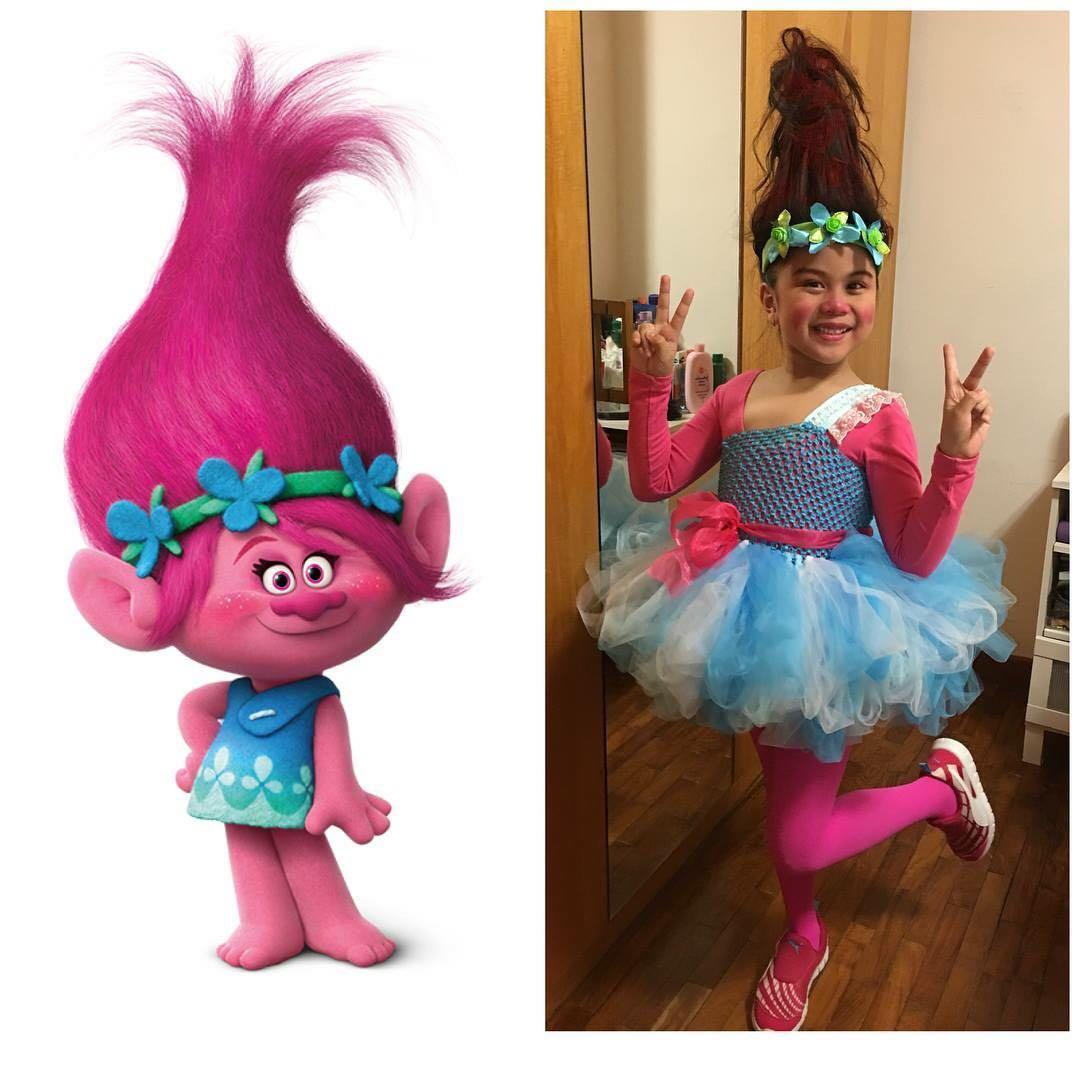 Vestito carnevale poppy trolls on sale