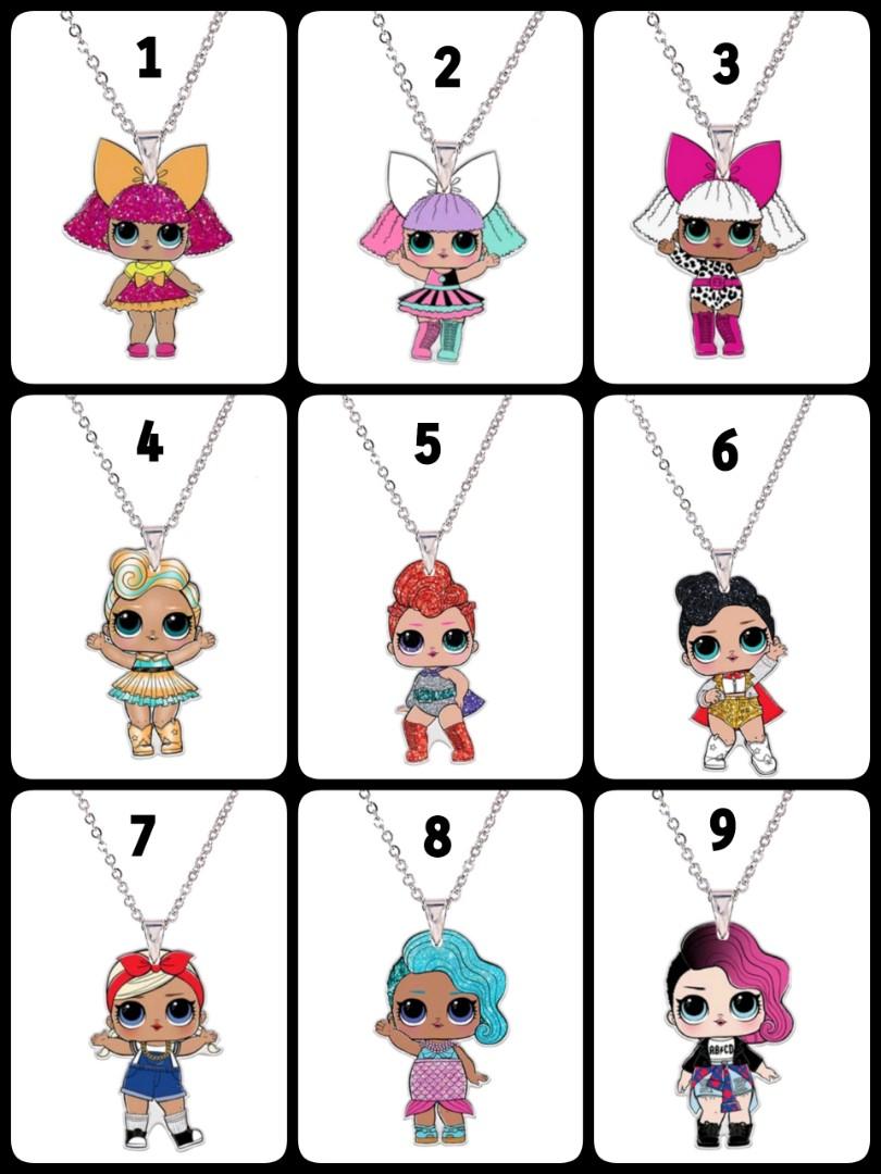 Lol surprise doll necklace on sale