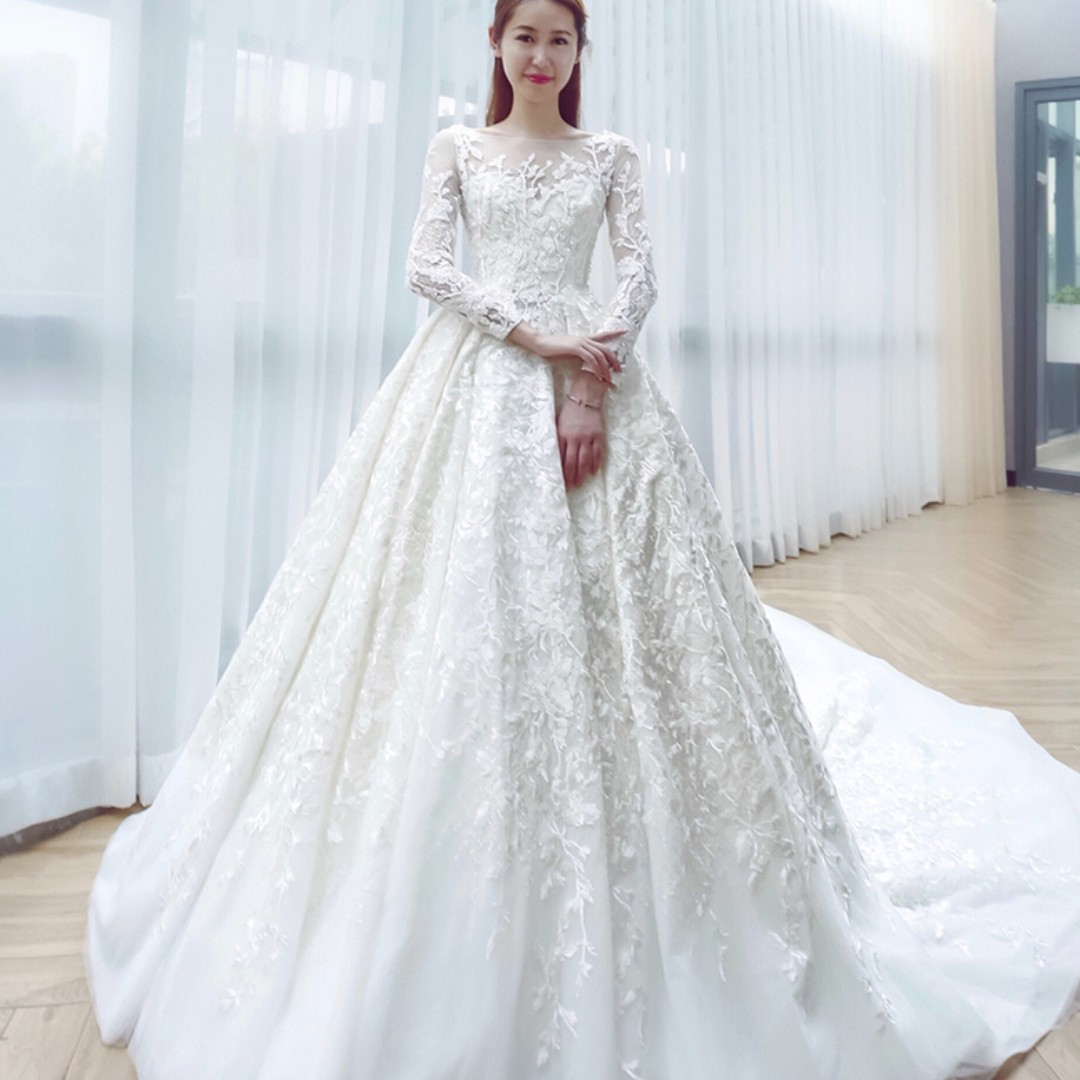 Wedding dress muslimah discount