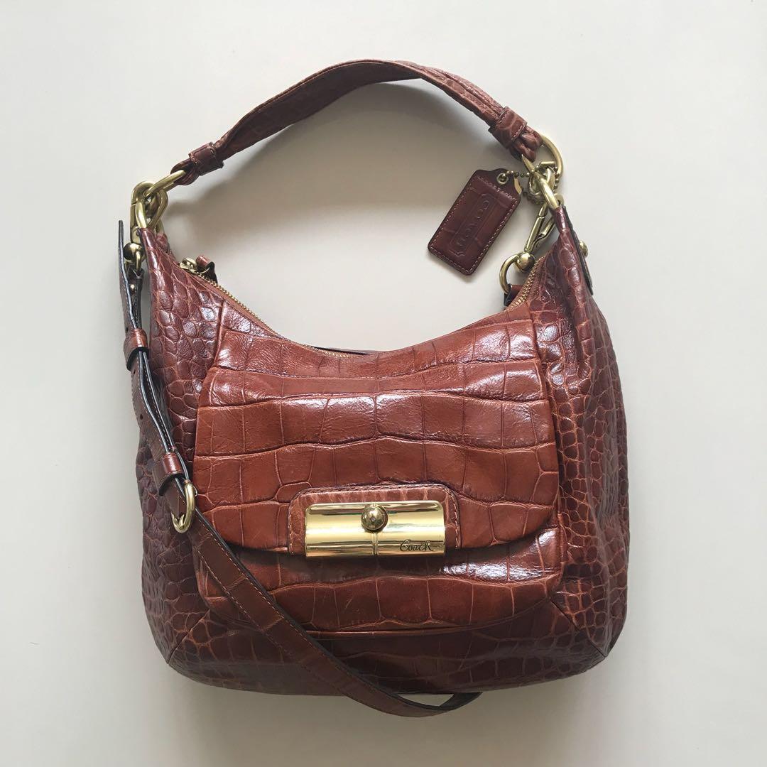 coach crocodile bag