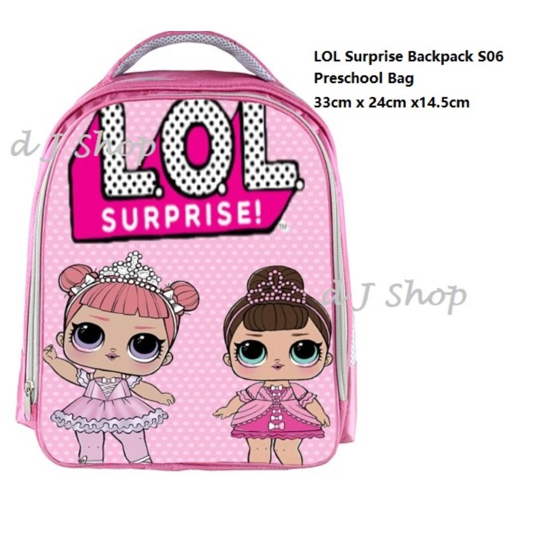 lol doll school bag