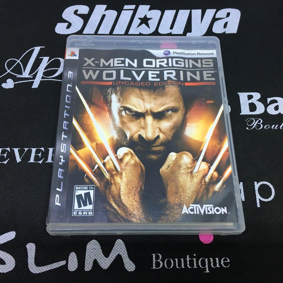 X men hot sale wolverine ps3