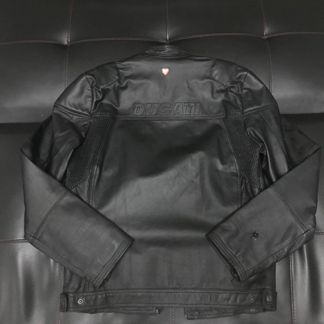 puma ducati jacket leather