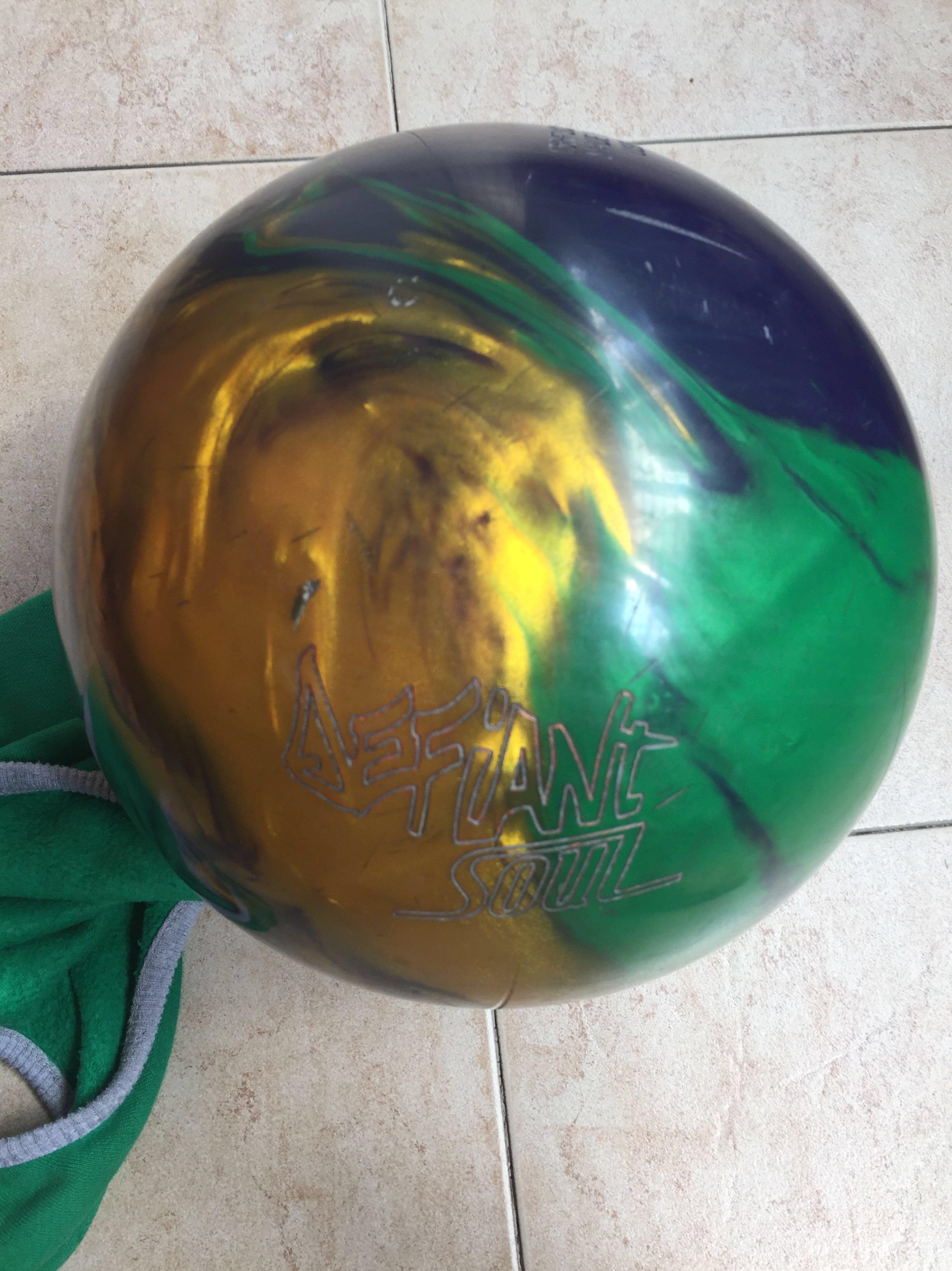 Roto Grip Defiant Soul Bowling Ball, Sports Equipment, Sports & Games, Billiards & Bowling on