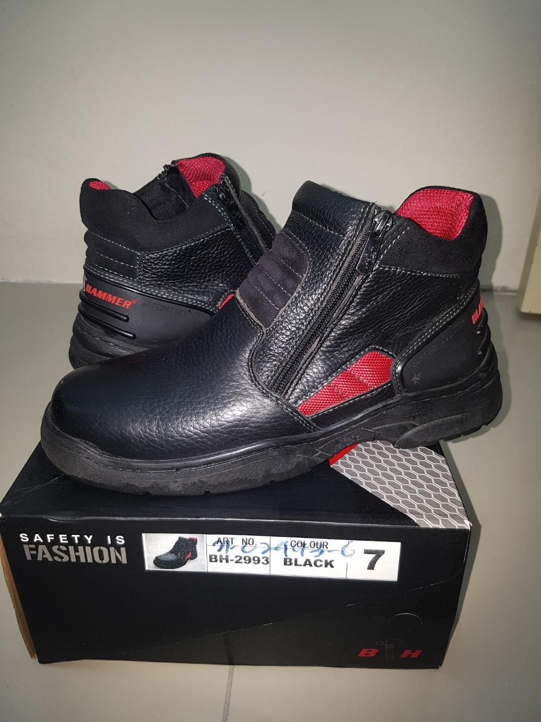 Safety Shoes, Men's Fashion, Footwear, Boots on Carousell