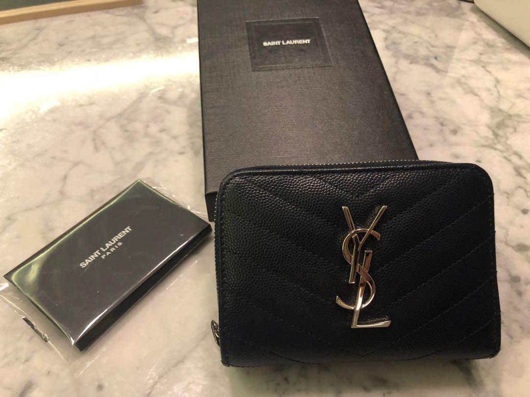 ysl mini monogram wallet