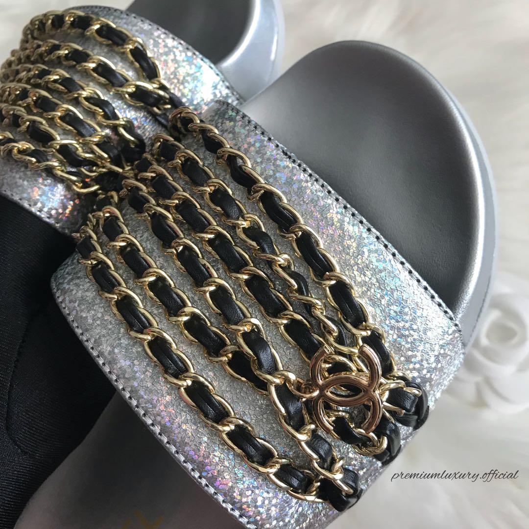 Sale Clearance Chanel Pool Slides Women s Fashion Footwear