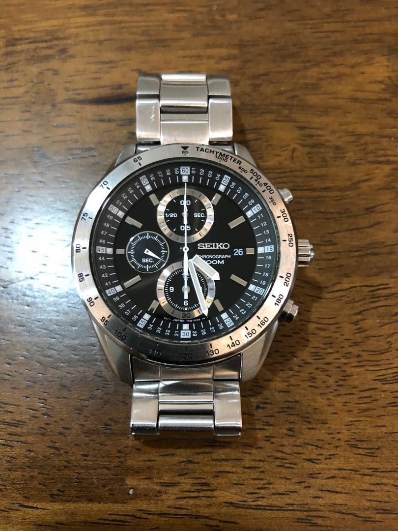 Seiko Chronograph 7T92-0KY0 (Quartz - Japan Mov't), Men's Fashion, Watches  & Accessories, Watches on Carousell