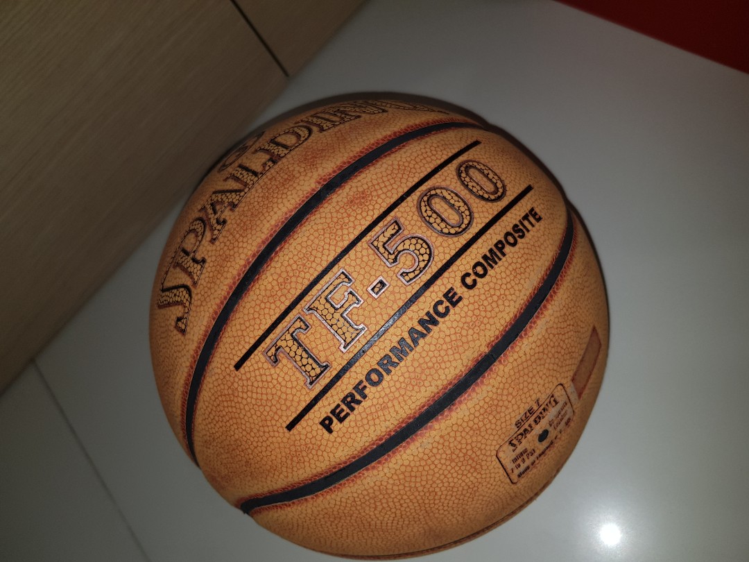 old spalding basketball