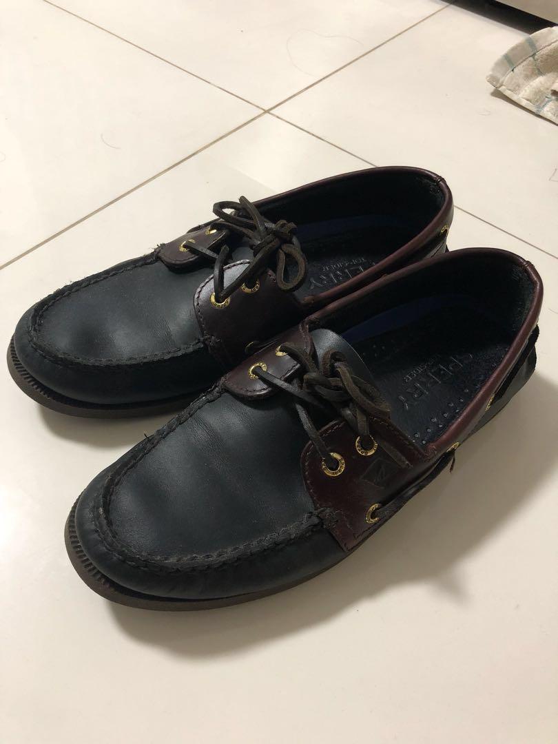 sperry black amaretto