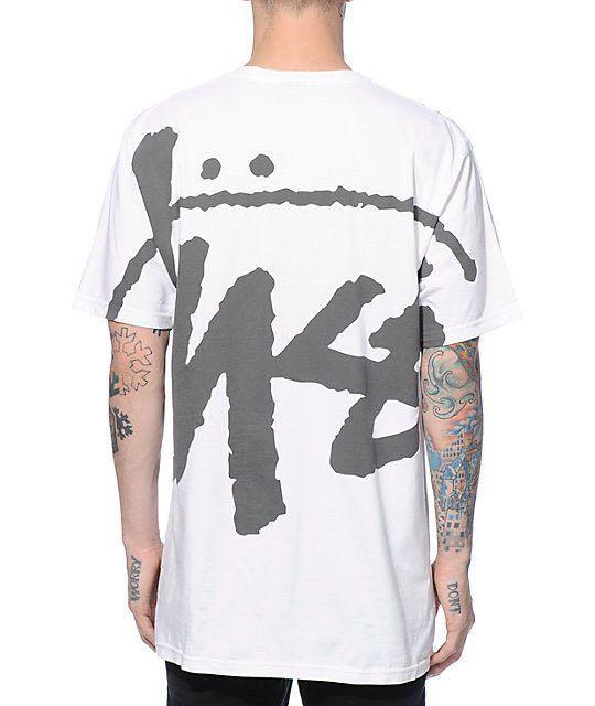 Stussy reflective tee
