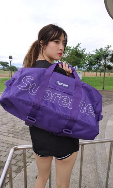 supreme fw18 duffle bag
