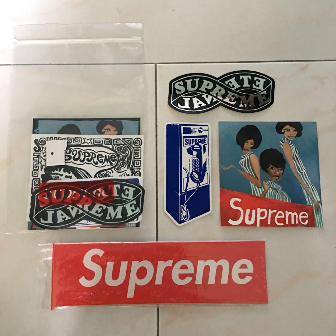 supreme eternal sticker