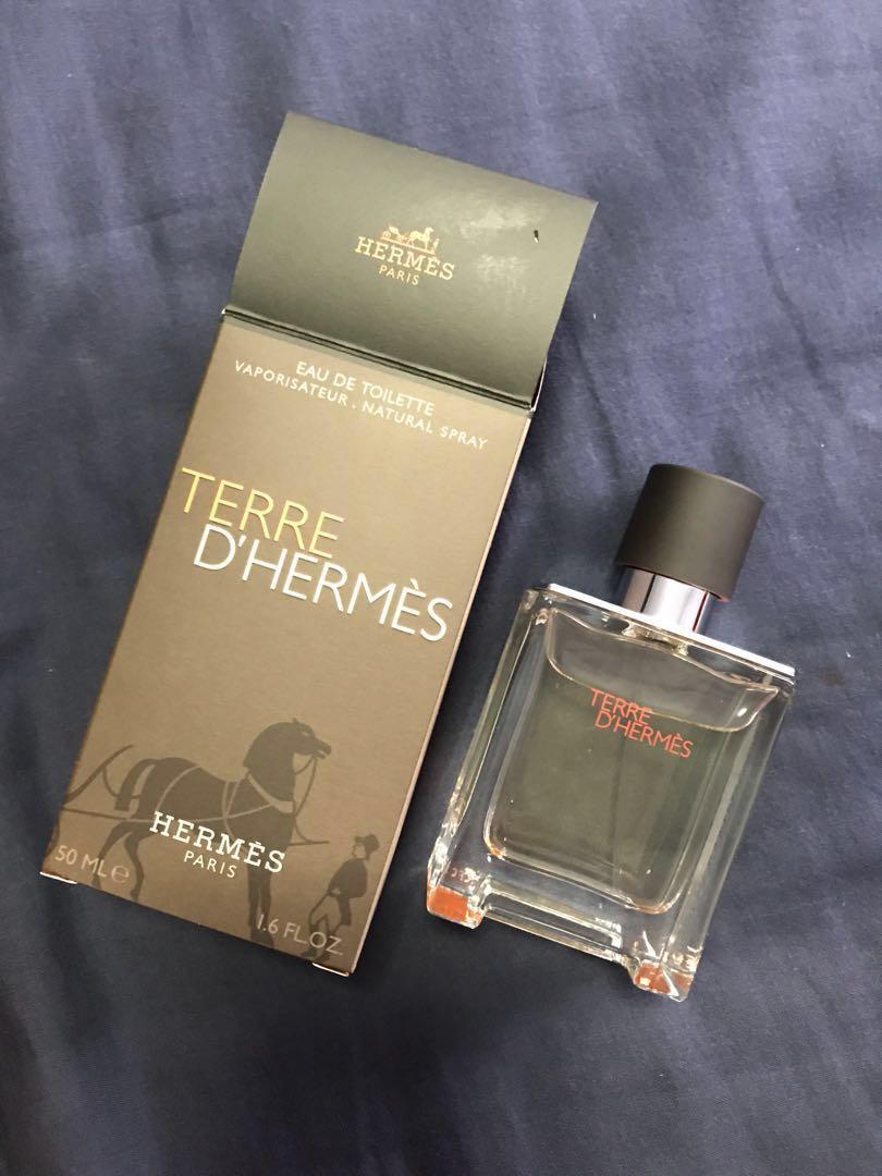 Terre D Hermes Perfume 50ml Men S Fashion Accessories Others On Carousell