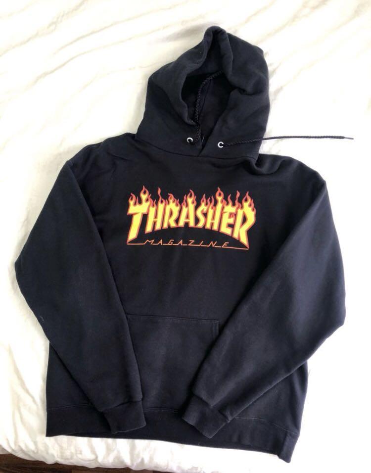 Thrasher Hoodie Men S Fashion Clothes Tops On Carousell