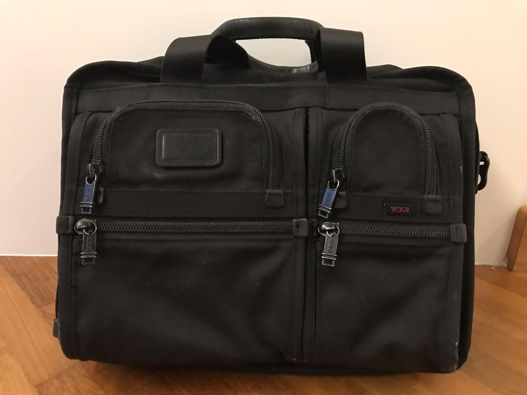 used tumi laptop bag