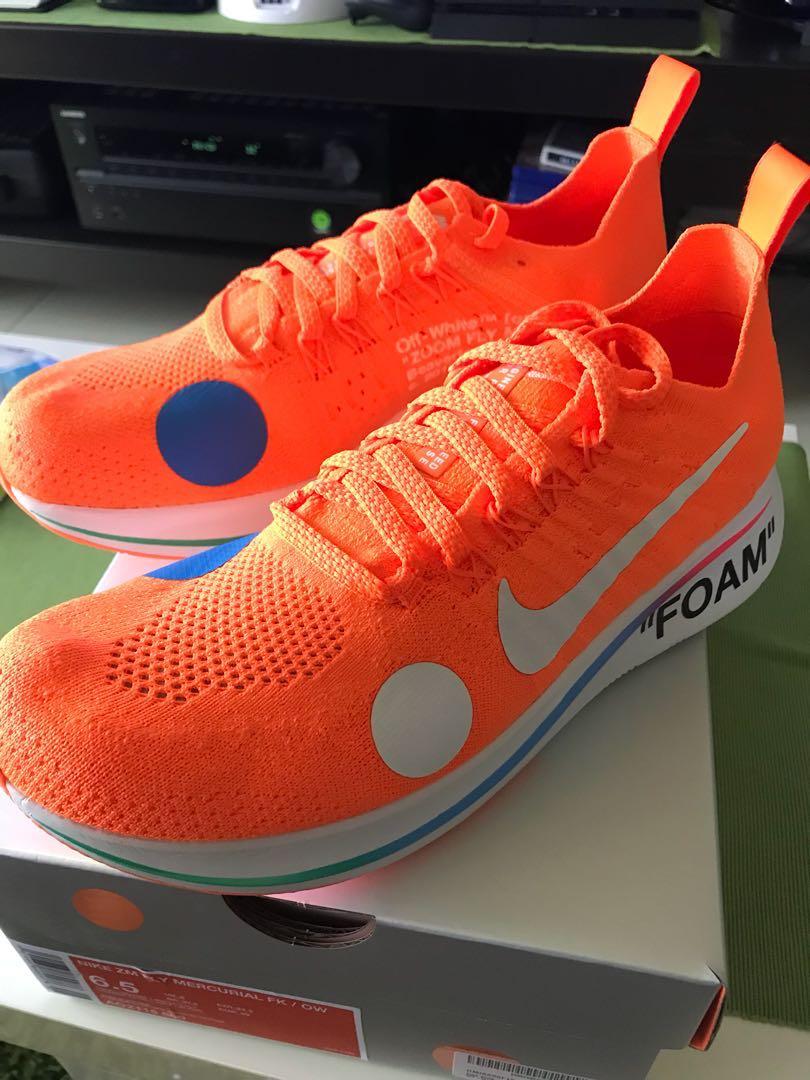 off white zoom fly size fit