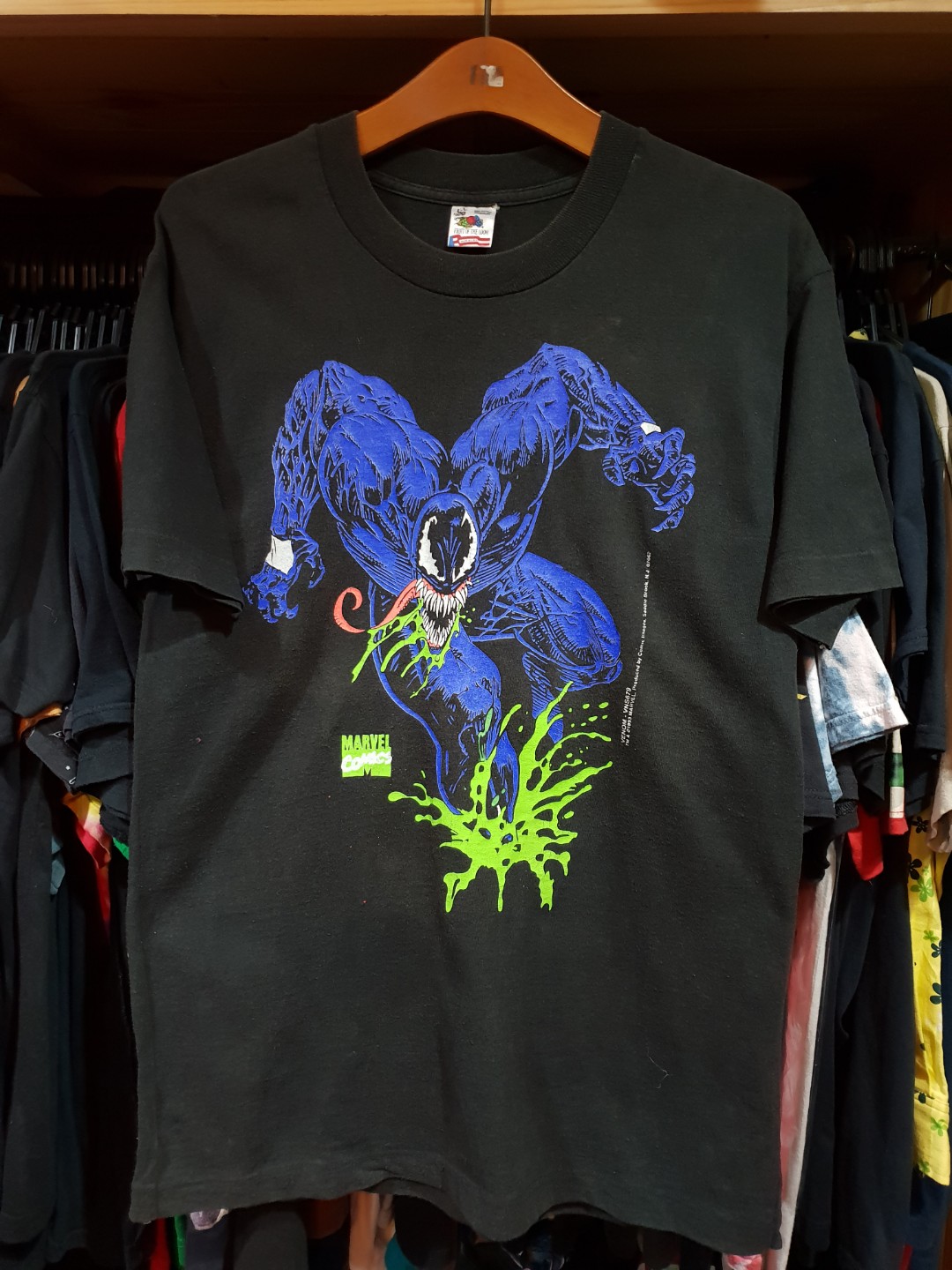 vintage marvel venom shirt