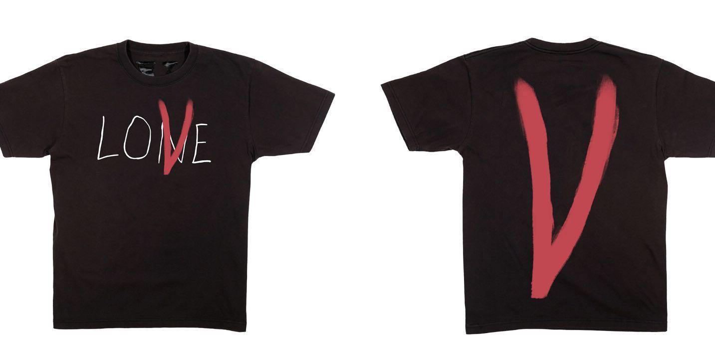 Vlone hotsell love shirt