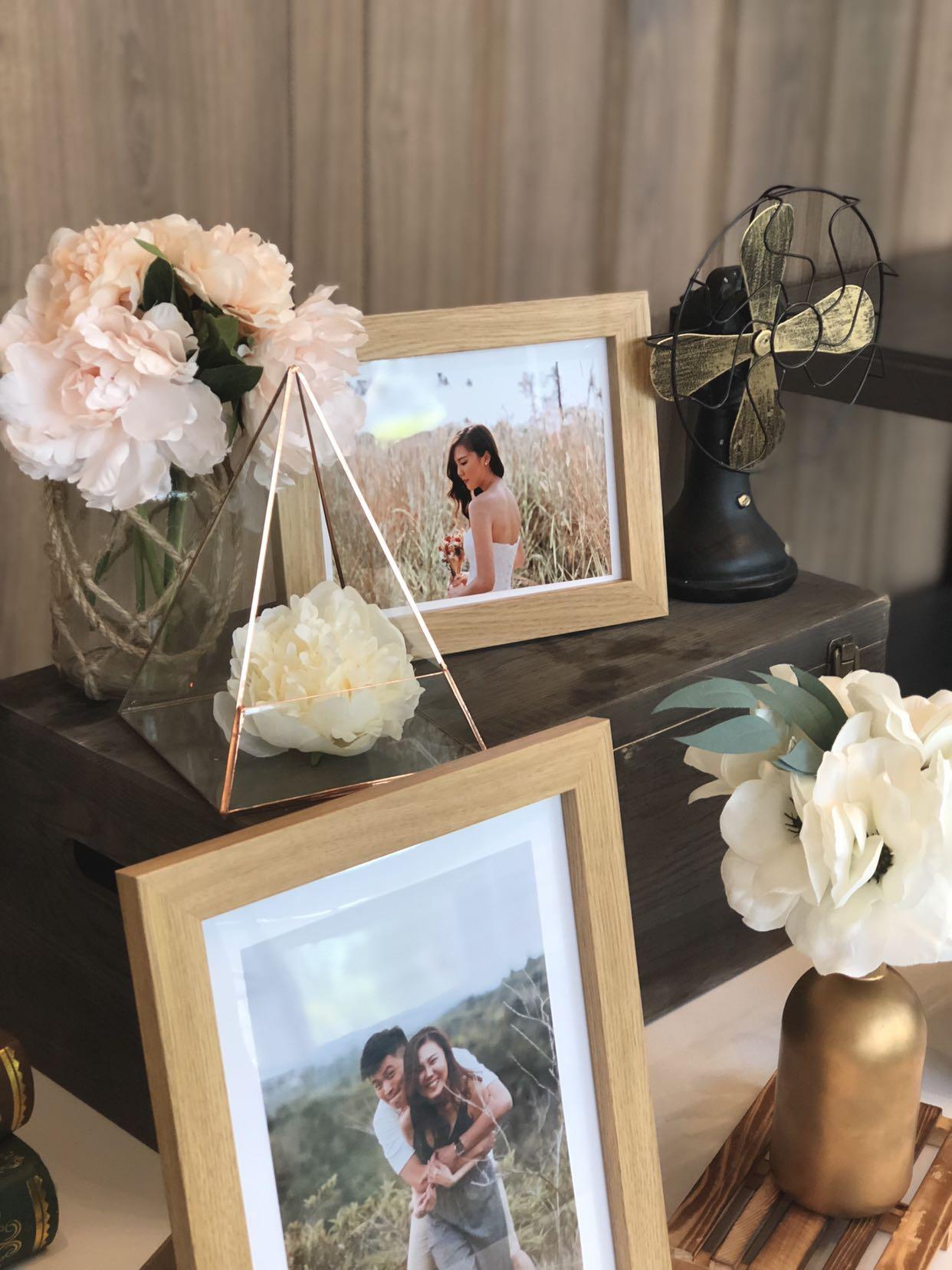 Wedding Photo Table & Display Setup (Modern Rustic), Everything Else